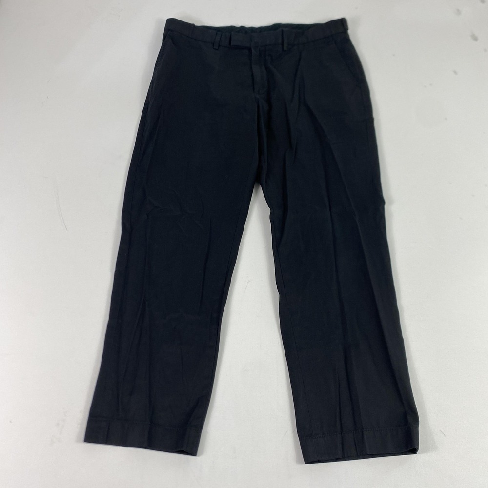 Polo Ralph Lauren‎ Pants Mens 37x31 Navy Chino Adjustable Waist Cotton Casual